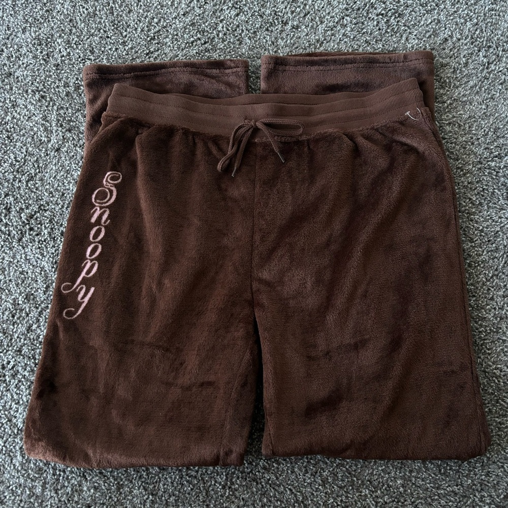 PacSun Snoopy Brown Pants